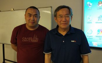 何晓巍与全国政协常委复旦大学葛剑雄教授缩略图