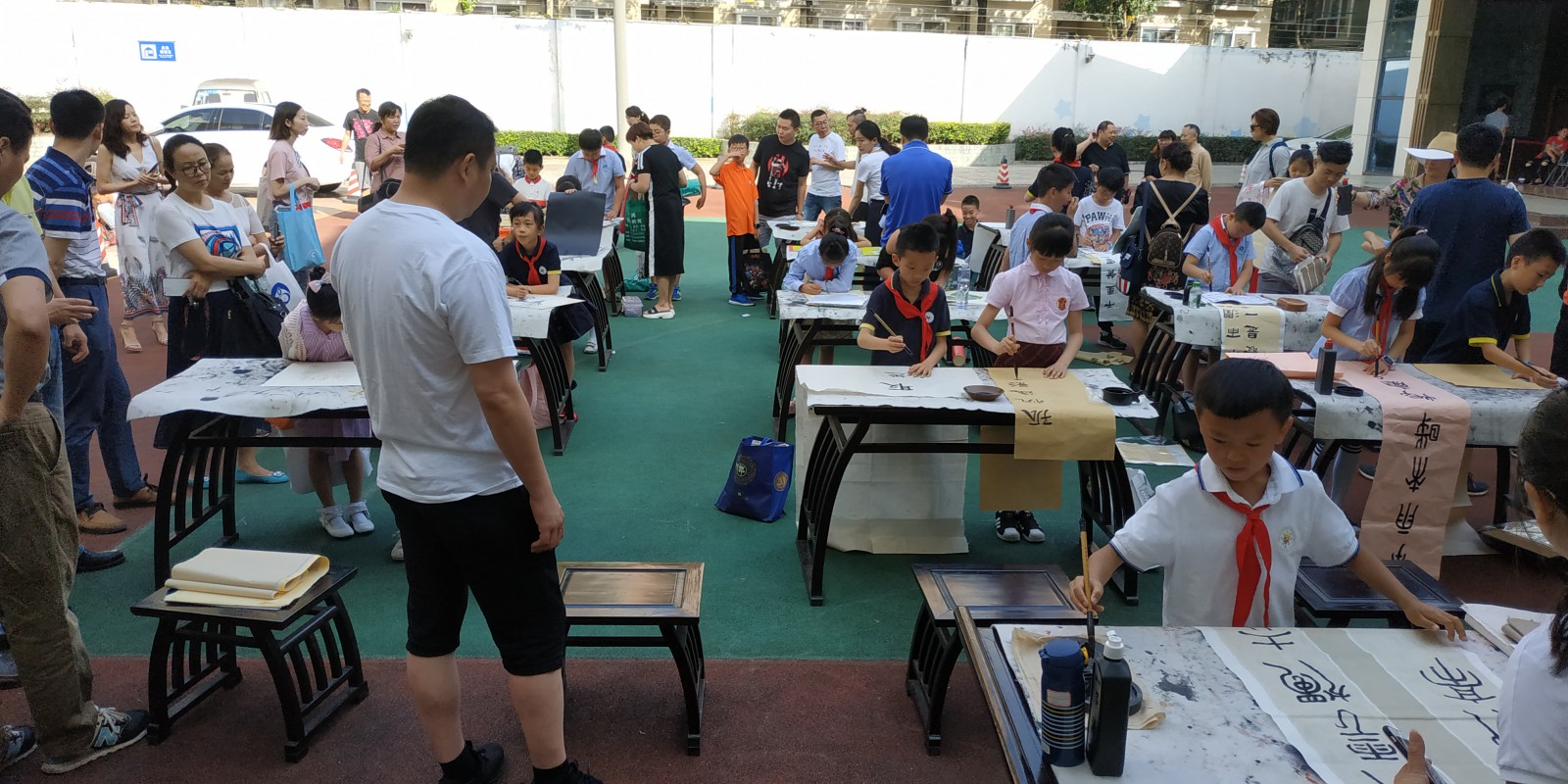 何晓巍出席锦江区青少年书画创作社团成立仪式插图4