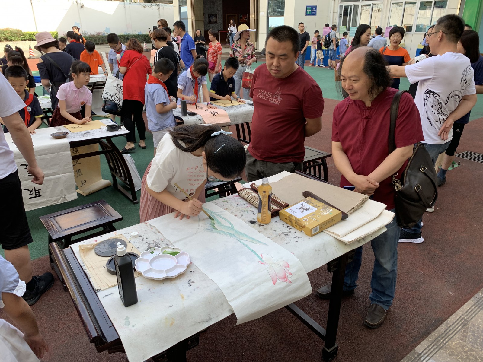 何晓巍出席锦江区青少年书画创作社团成立仪式插图2