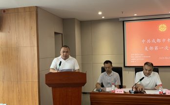 中共成都市书法家协会支部成立  何晓巍当选首任书记缩略图