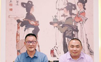 何晓巍与著名诗人李永才先生缩略图