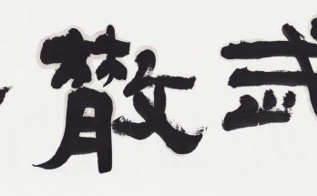 何晓巍书墨武散花缩略图