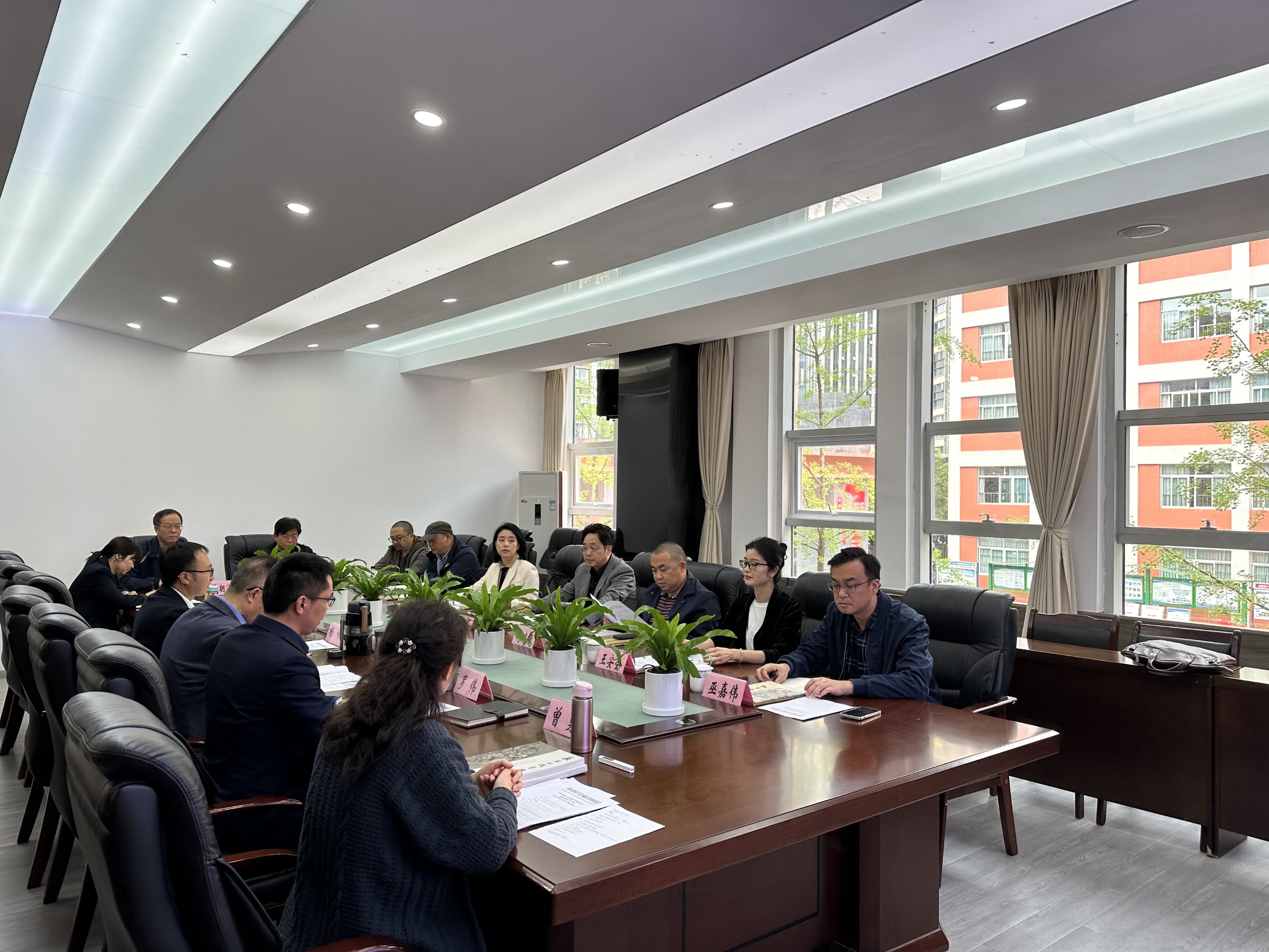 何晓巍赴树德领办·成都四十中调研插图